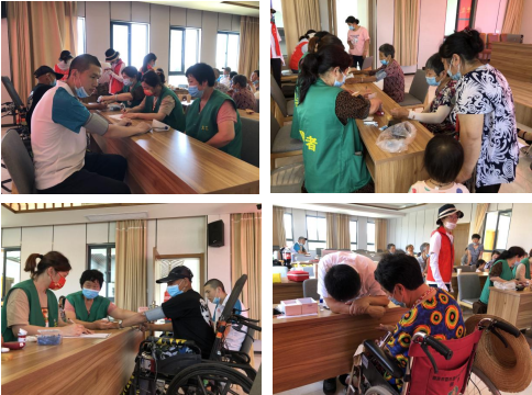 撐起健康“保護(hù)傘” 新農(nóng)社區(qū)殘疾人之家開(kāi)展健康體檢活動(dòng)